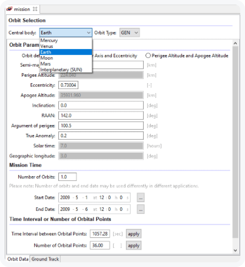 ESABASE2 MISSION EDITOR - ESABASE2