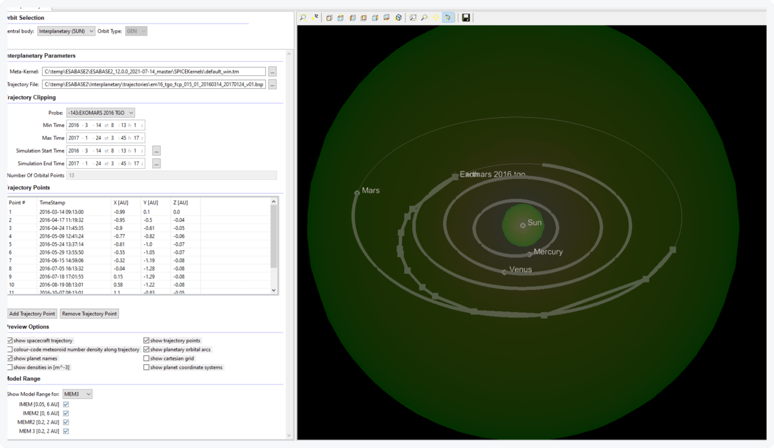 ESABASE2 MISSION EDITOR - ESABASE2